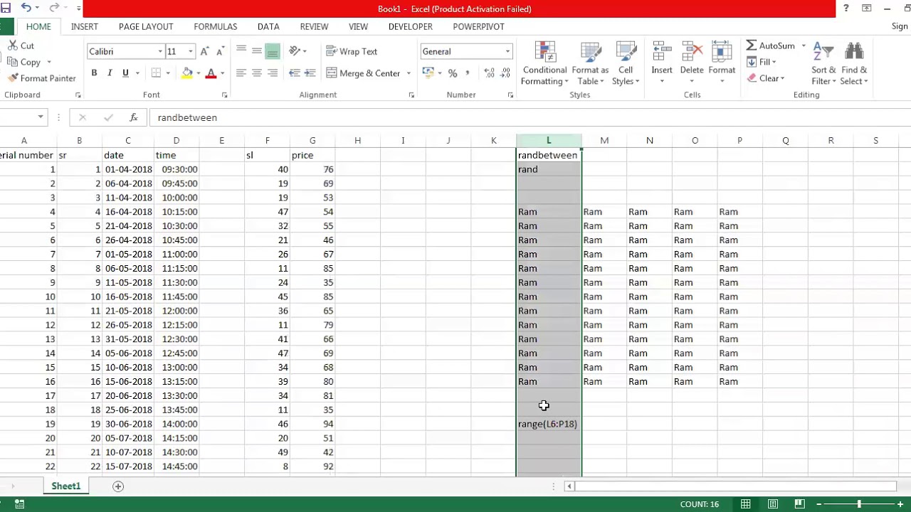 Excel Training: Home Tab in Excel by ACLM
