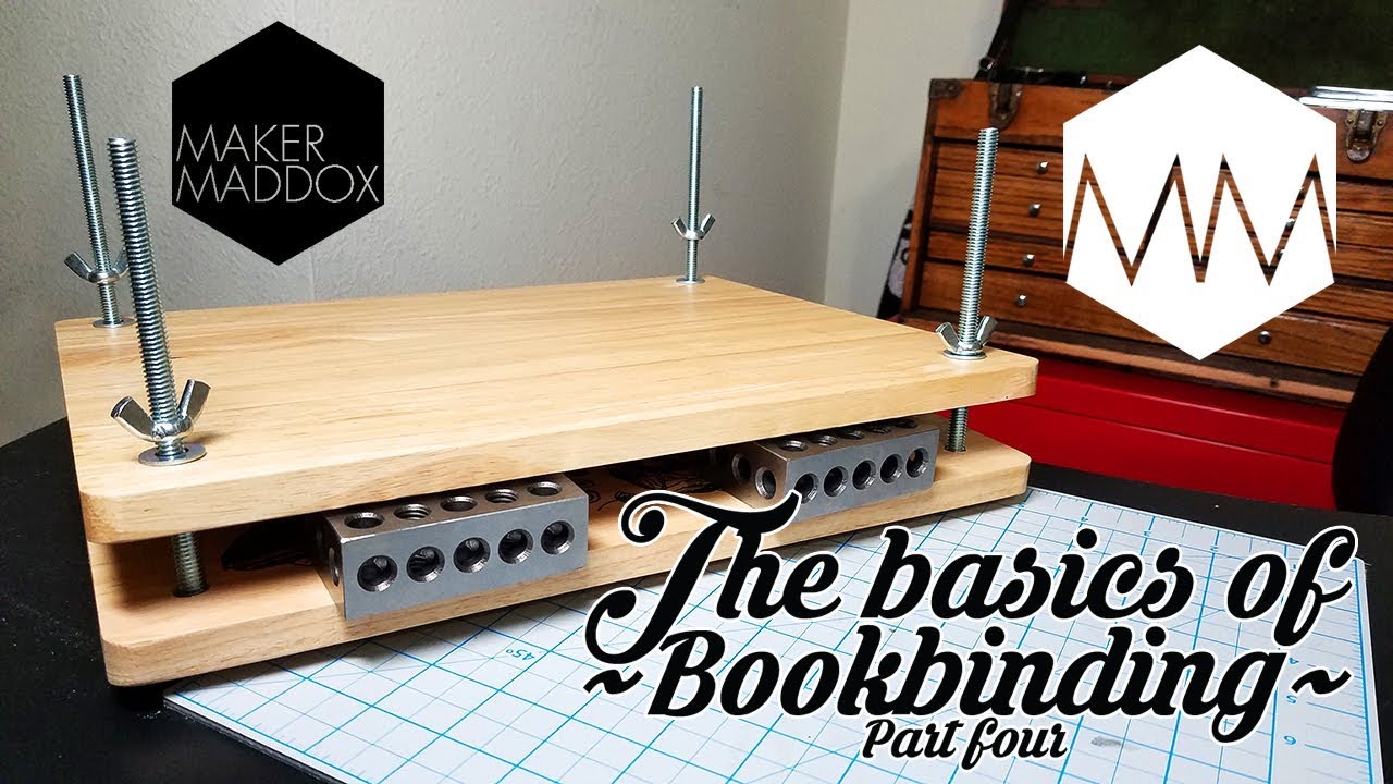 Making an EPIC Handcrafted BOOK PRESS 