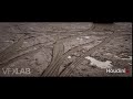 ШЕЙДИНГ СЛЕДОВ ШИН В ГРЯЗИ В HOUDINI