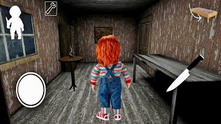 Escaping as Chucky in Granny | Hard Mode | Mod Menu