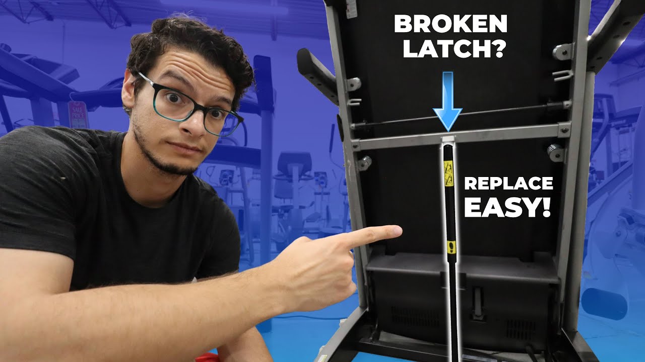 How To Replace Safety Latch on NordicTrack Treadmill - YouTube
