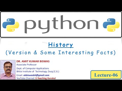 python history | python history in hindi | history of python programming language | 2023