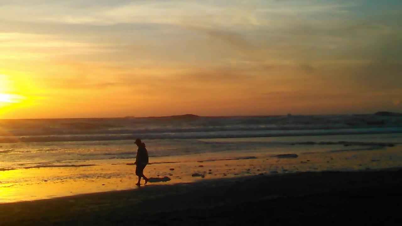 Edge Of The Western World Sunset.