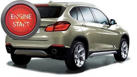 Open and Start BMW X1, X5 and X6 SUVs with a dead key fob and hidden key holes. 2015 Update.
