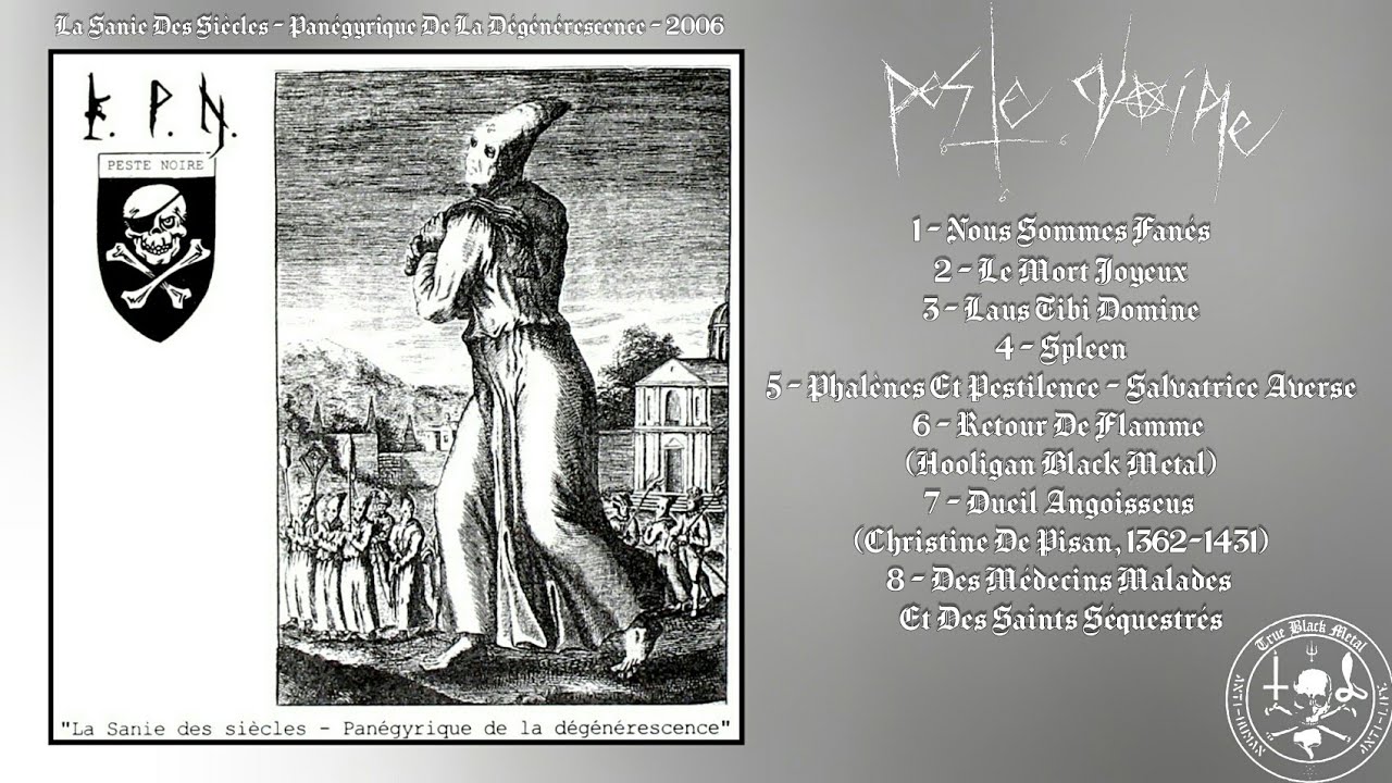 Peste Noire - La Sanie Des Siècles CD Peste Noire - La sanie des siècles - Panégyrique de la