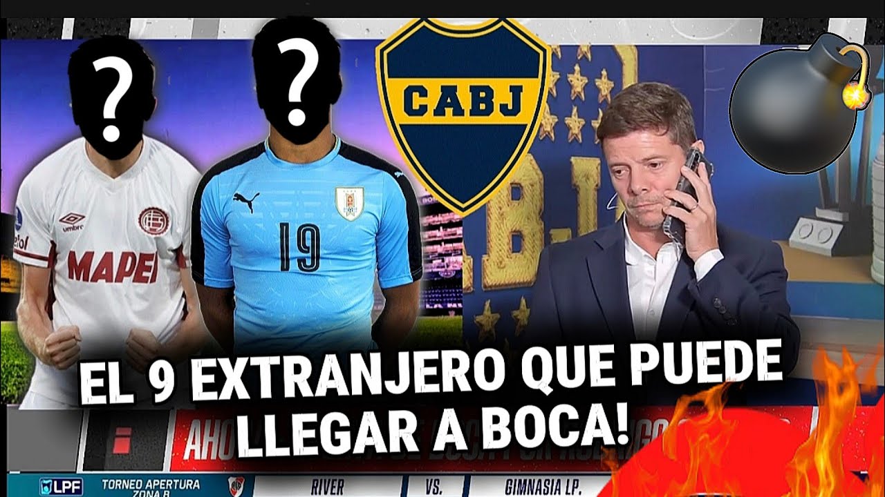 💣💣💣EL 9 EXTRANJERO QUE PUEDE LLEGAR A BOCA!!! 
