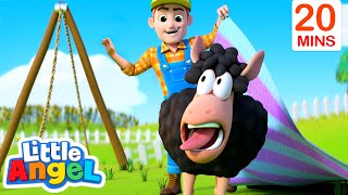 [ 20 MIN LOOP ] Baa Baa Black Sheep! | Fun Learning Little Angel Kids Loops | Songs & Nursery Rhymes