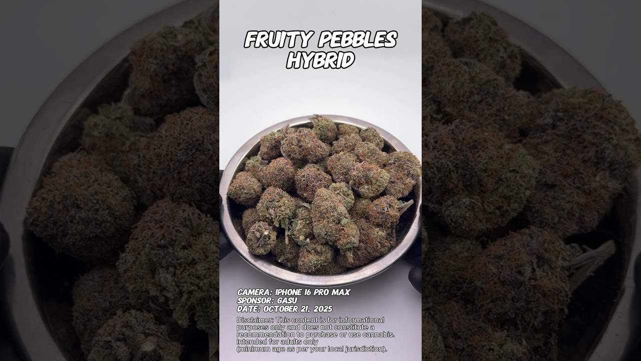 Fruity Pebbles | Gasu Sponsored | Strain Spotlight