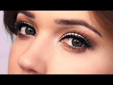 Makeup For Grey Eyes Youtube