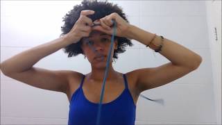 Afro puff em cabelo curto / médio natural tipo4| Afro puff on short/medium natural4 hair Afro puff em cabelo curto / médio natural tipo4| Afro puff on short/medium natural4 hair