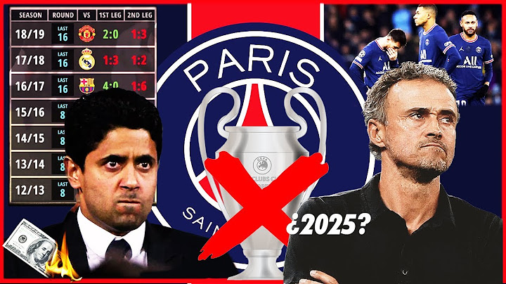 Los FRACASOS del PSG hasta Ganar la CHAMPIONS (2013-2024) 💰🚫🏆
