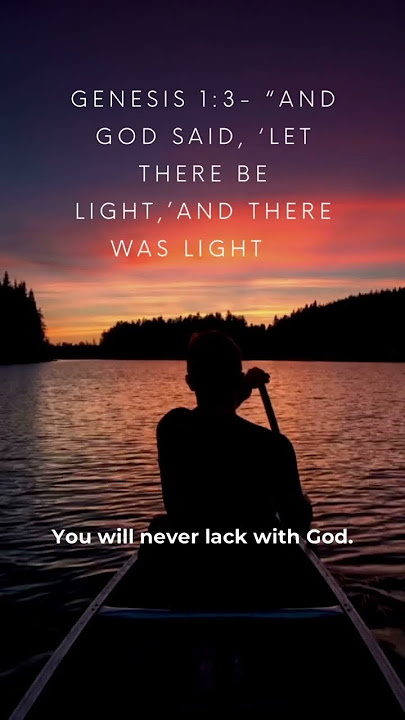 Let there be light! #bibleverse #bibleshorts #christianshorts #faithingod #godsword