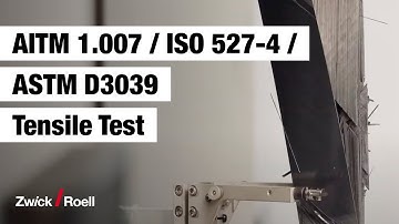 Tensile Test to AITM 1.007, ISO 527-4, ASTM D3039