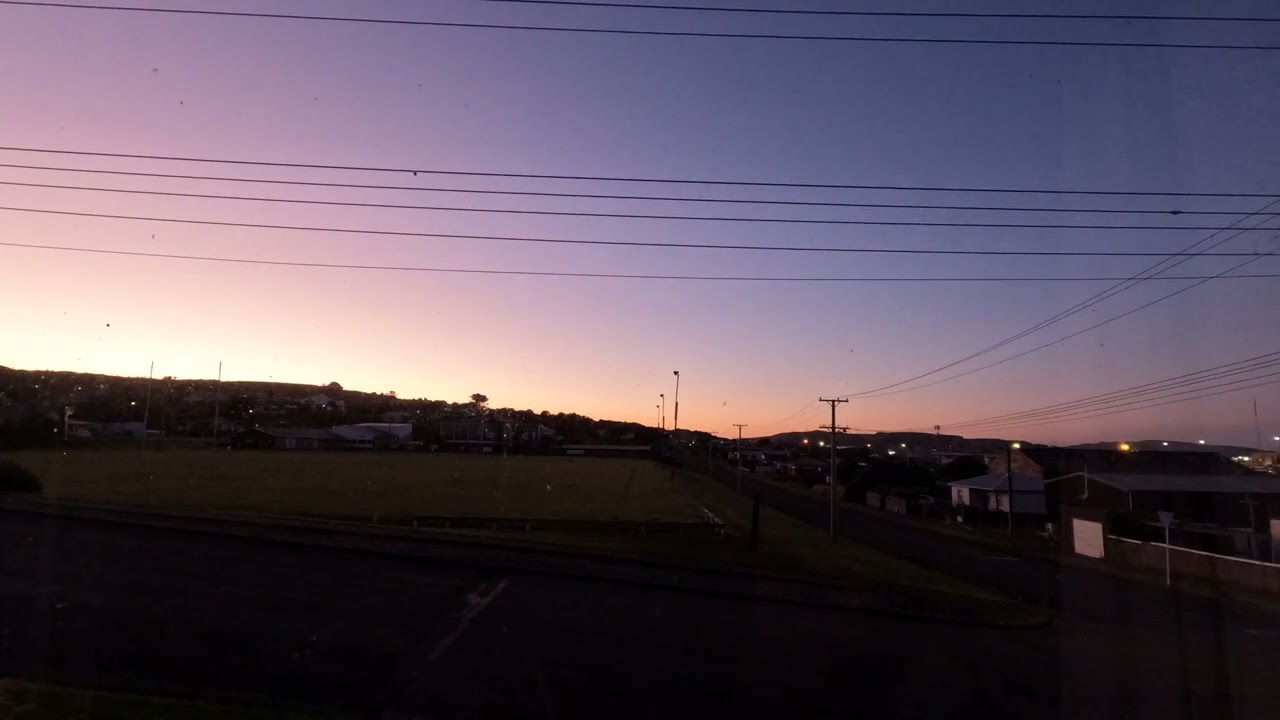 Sunset time lapse Bluff 