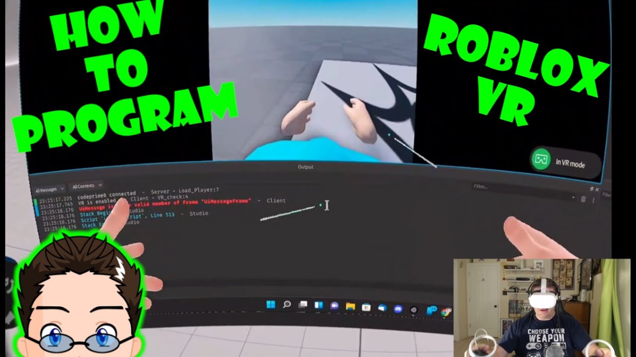 VR for Roblox - How to Use a VR Headset to Play or Make a VR Game in Roblox