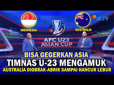 🔴 BEK AUSTRALIA KOCAR KACIR !! Timnas Indonesia U-23 Tampil GANAS Berkelas Dunia AFC U-23 Qualifying