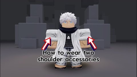 How to wear TWO shoulder accessories on your Roblox avatar