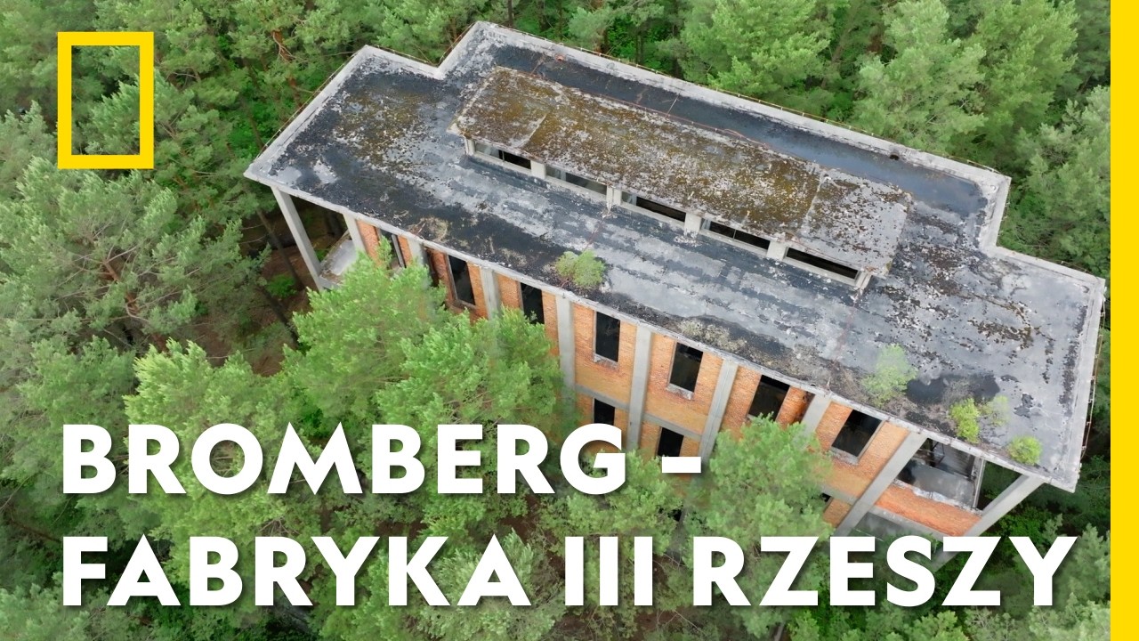 Pod Bydgoszczą Niemcy wyprodukowali 13 000 ton materiałów wybuchowych | Wojna widziana z powietrza