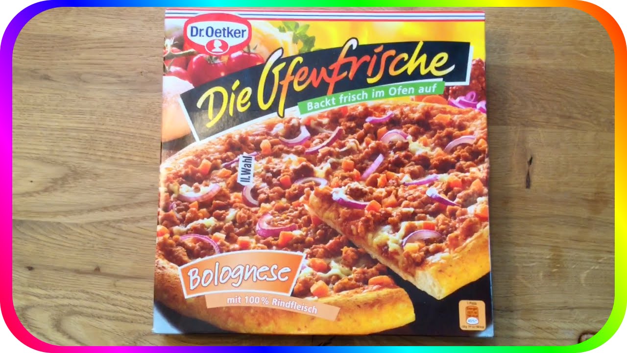 Dr Oetker Die Ofenfrische Bolognese Sick Flavor Youtube