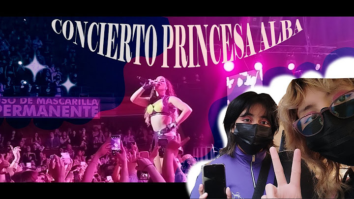 Vlog - ¡Acompañame al concierto de Princesa Alba 2022! storytime
