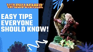 Miniature basing guide: Forrest bases (Easy Beginner hacks)