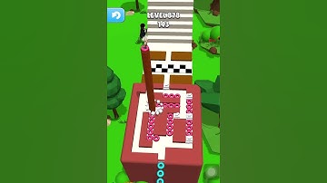 Building my way to the top, one tile at a time! ♨️✌️ #shorts #stacky #gamingzone3585