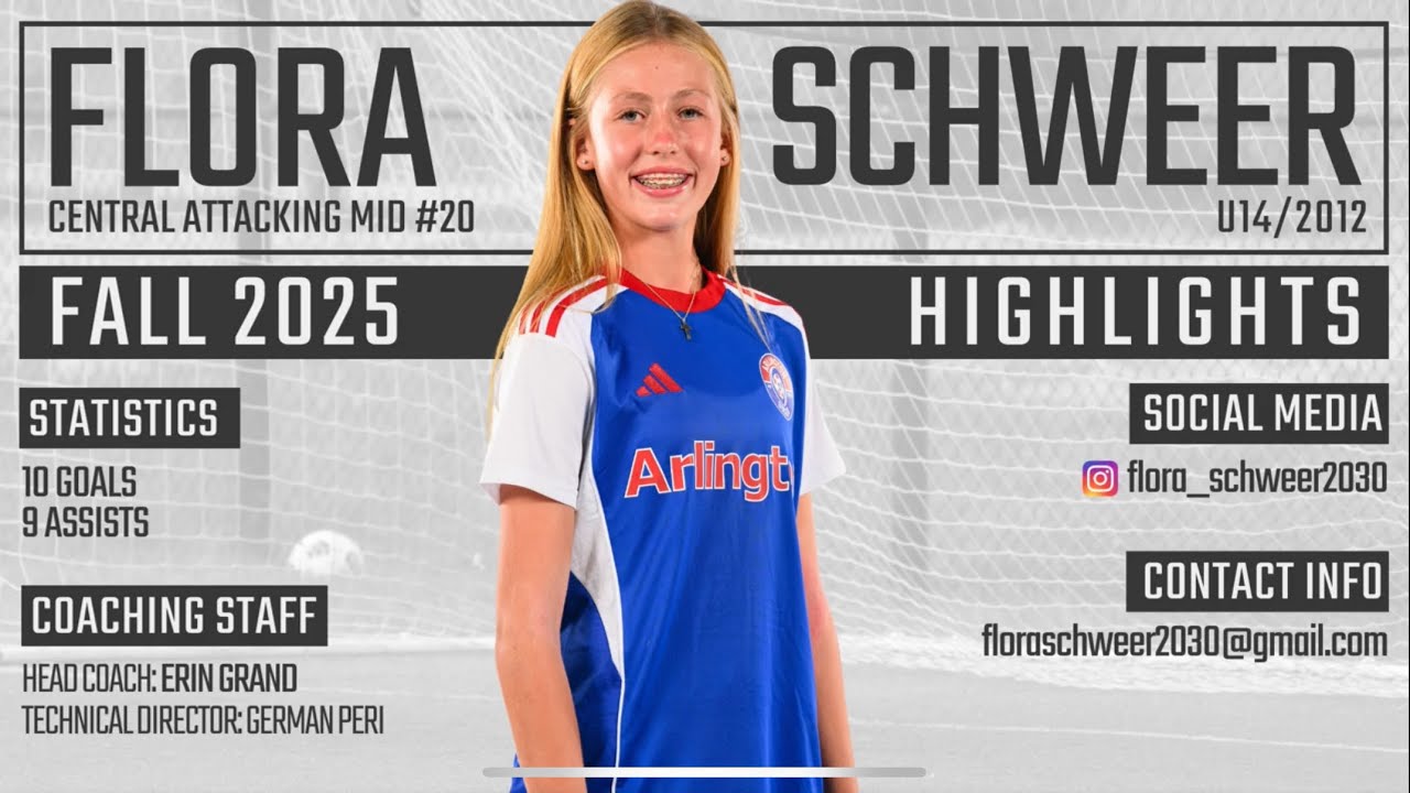 Fall 2025 Highlights - Flora Schweer U14