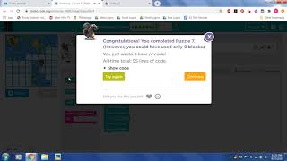 Code Course C Lesson 5 Walkthrough