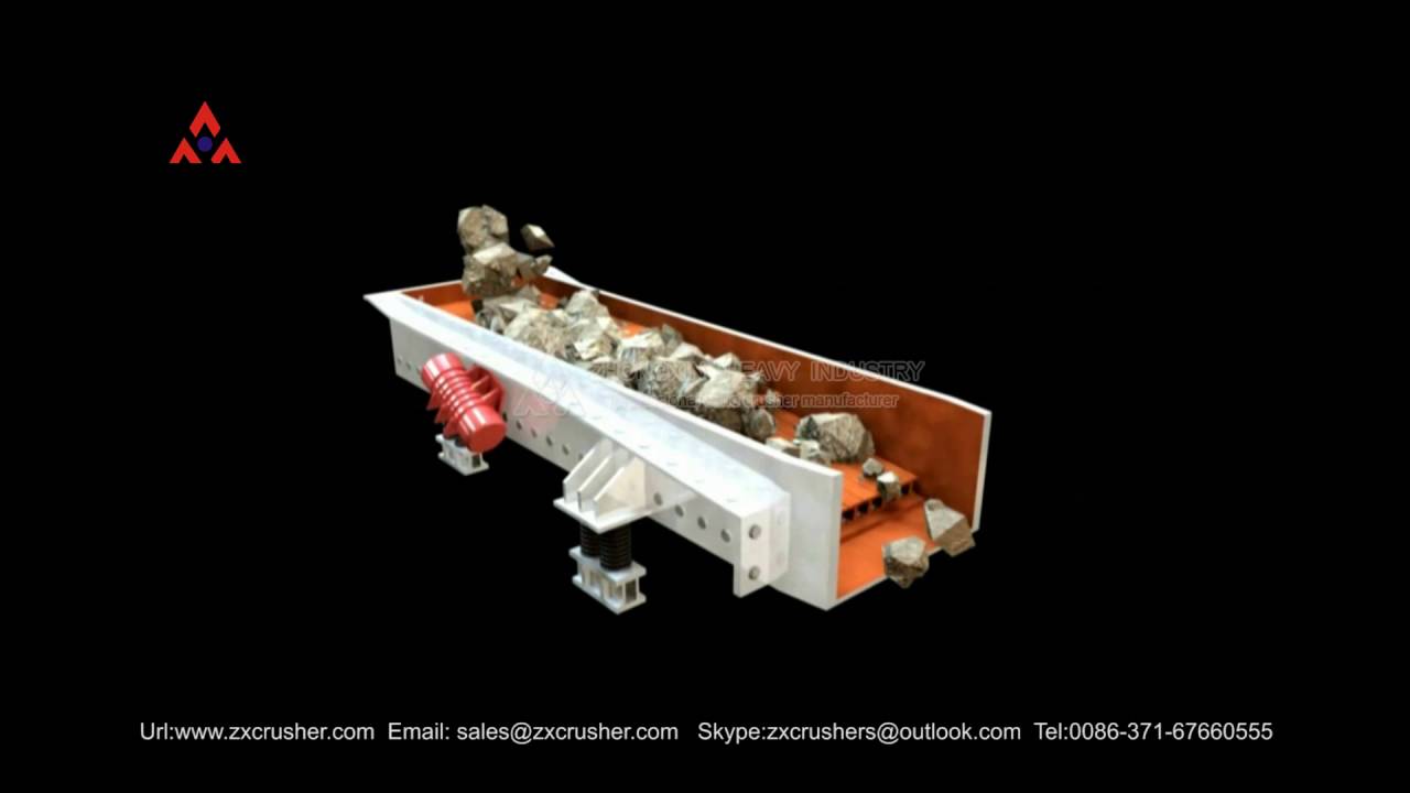 Vibrating Feeder Working Principle Youtube