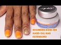 How to: Gel nail extension tutorial | IBD hard gel nails with tips | Full nail tutorial