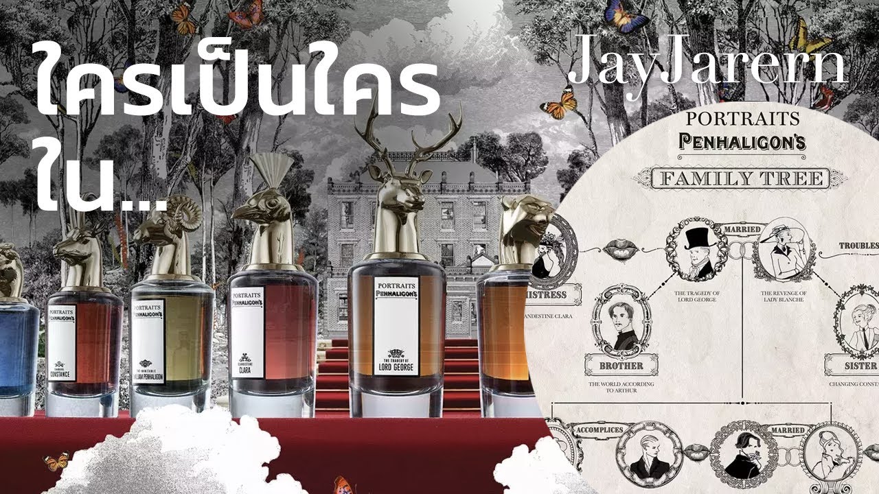 Telling the story of perfume: Who's who in Penhaligon's The