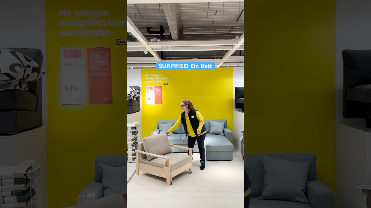 Sessel oder Bett? Warum nicht einfach Beides? 