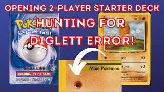 Pokemon Base Set 2-Player Starter Deck Opening - Hunting for the
