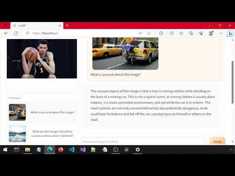 Installing LLaVA (LLM/GPT with vision) on Windows - YouTube