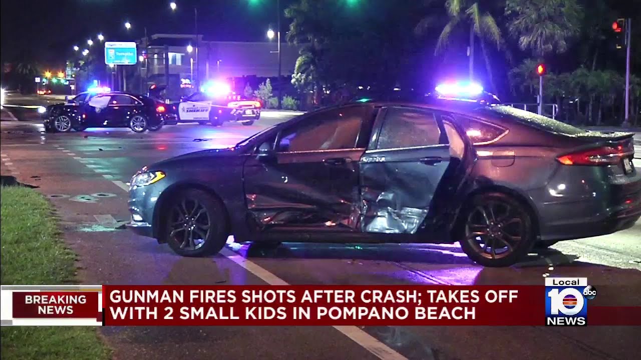 Crash leads to shooting in Pompano Beach YouTube