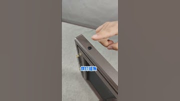 Linked pocket lock, no need to measure the height of the handle. Super convenient!#qiangning