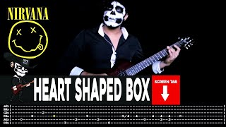 【NIRVANA】[ Heart Shaped Box ] cover by Masuka | LESSON | GUITAR TAB chords