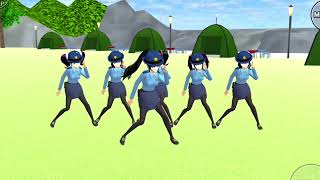 Sakura police dance video😱| Dance mist effect