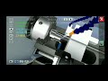 How a CNC machine working animation part-2