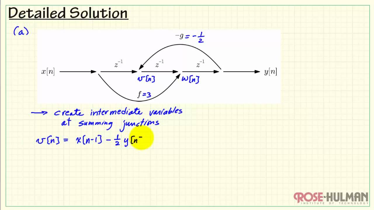 Flow Graphs Example #2 - YouTube