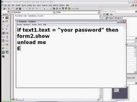 Visual basic 6 : Easy password protection tool