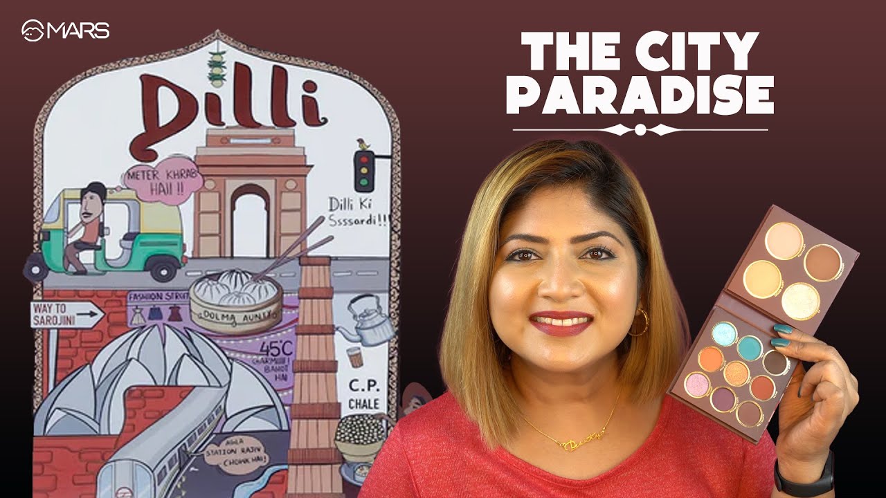 *NEW* The City Paradise Makeup Kit - Delhi | Review + Tutorial + Discount Code I 
