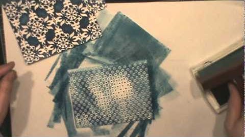 Brayer Inking and Embossing Folders