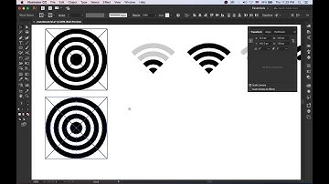 How to draw the Wifi/ RSS Icon|Adobe Illustrator