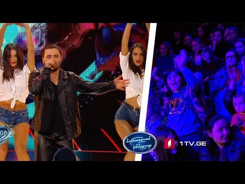 ბესო ნემსაძე - Fat Bottomed Girls - პირველი ტური - საქართველოს ვარსკვლავი 2019