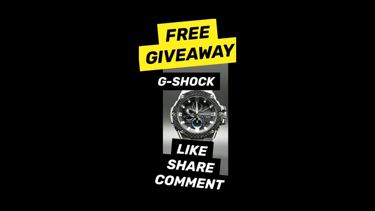 Giving away a FREE G-Shock!!!