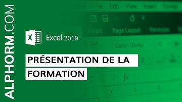 Formation Excel 2019 : Concevoir un Tableau de Bord Interactif: Présentation de la formation