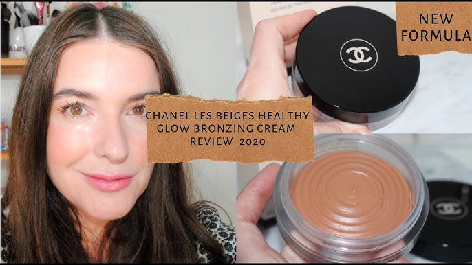 Chanel Les Beiges Healthy Glow Bronzing Cream 395 Soleil Tan Deep Bronze  1.0 Ounce