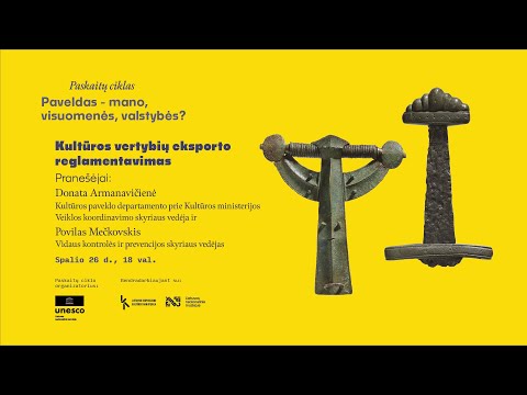 Video: Kokios institucijos užsiima kultūros paminklų išsaugojimu? Būtinumas ir pagrindiniai aspektai
