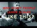 Learn scales this way please guitar lesson  tutorial